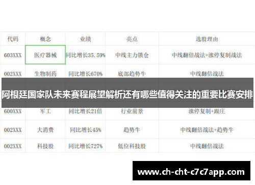 阿根廷国家队未来赛程展望解析还有哪些值得关注的重要比赛安排